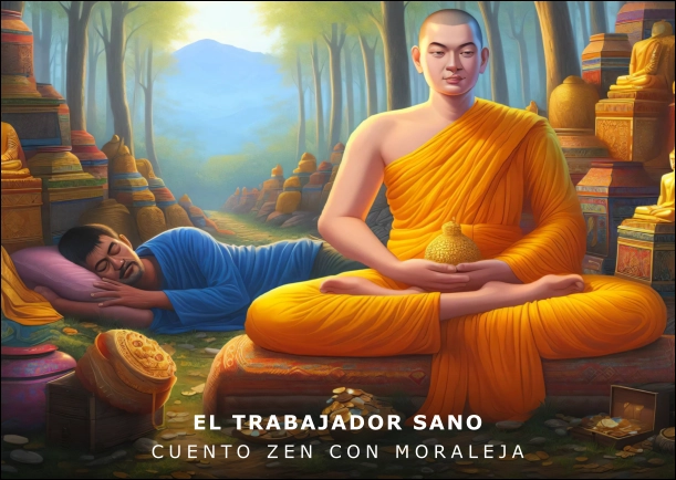 Imagen del cuento: El trabajador sano Imagen del cuento: El trabajador sano