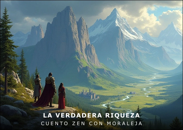 Imagen del cuento: La verdadera riqueza Imagen del cuento: La verdadera riqueza