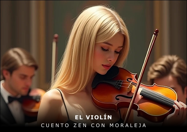 Imagen del cuento: El violín