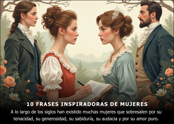 Imagen del escrito; 10 frases inspiradoras de mujeres, de Frases Y Proverbios