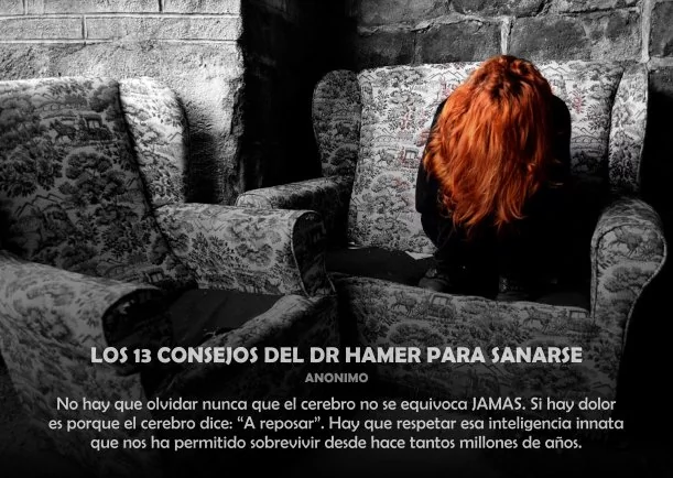 Imagen del escrito; Los 13 consejos del Dr. Hamer para sanarse, de Sobre La Salud