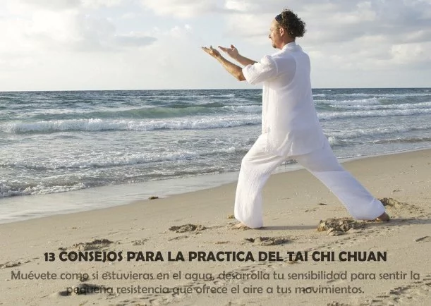 Imagen del escrito; 13 Consejos para la práctica del Tai chi chuan, de Thich Nhat Hanh