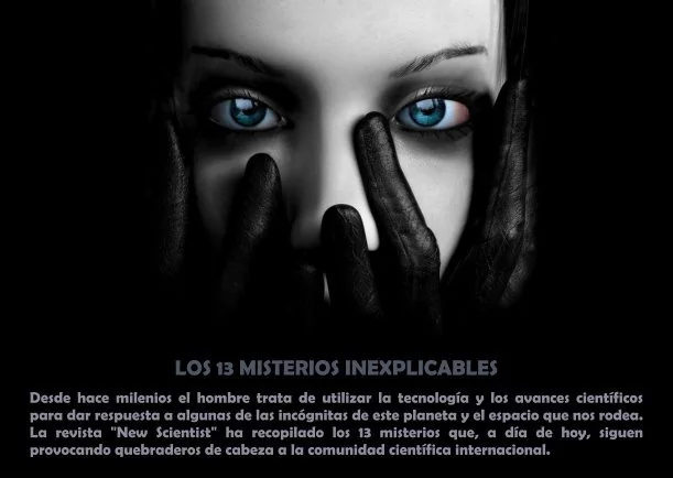 Imagen del escrito; Los 13 misterios inexplicables, de Akashicos