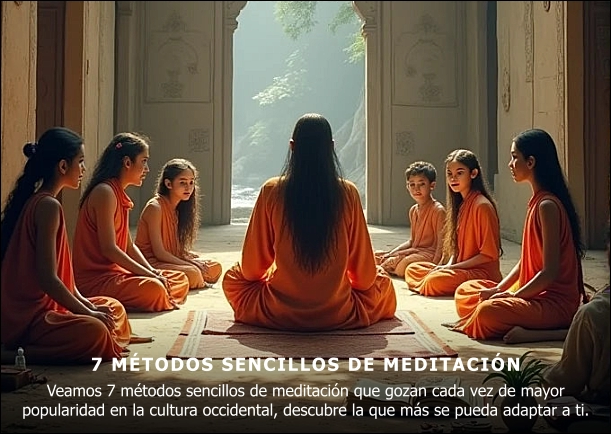 Siete métodos sencillos de meditación - POR: JBN LIE