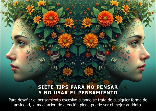 Imagen; 7 tips para no pensar; Sobre La Mente