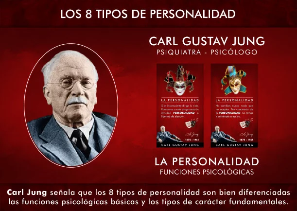 Imagen del escrito: Los 8 tipos de personalidad. Autor: Carl Gustav Jung. La iluminación espiritual Imagen del escrito: Los 8 tipos de personalidad. Autor: Carl Gustav Jung. La iluminación espiritual