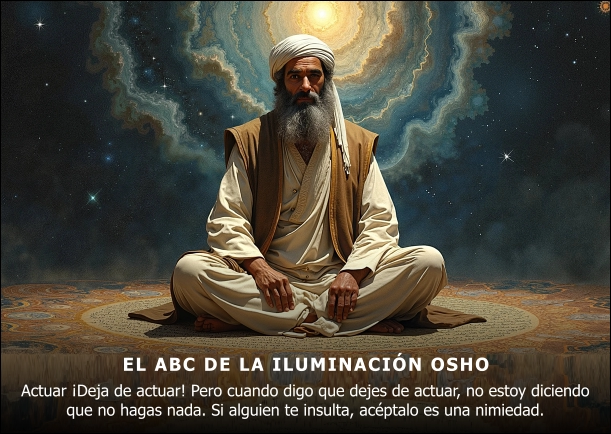 Imagen del escrito; El ABC de la iluminación Osho, de Osho