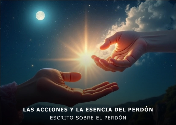 Imagen del escrito: Las acciones y la esencia del perdón. Autor: Jebuna. La iluminación espiritual Imagen del escrito: Las acciones y la esencia del perdón. Autor: Jebuna. La iluminación espiritual
