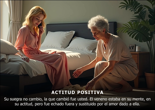 Imagen del escrito; Actitud positiva, de Jbn Lie