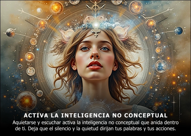 Imagen del escrito; Activa la inteligencia no conceptual, de Eckhart Tolle