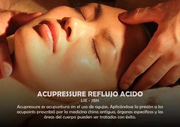 Imagen del escrito; Sanación: Acupressure reflujo acido, de Jbn Lie