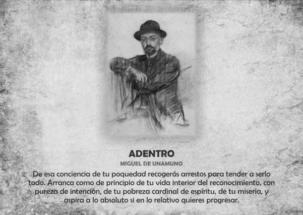 ¡Adentro! Para tu vida - POR: MIGUEL DE UNAMUNO