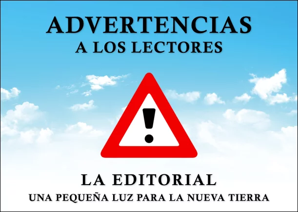 Imagen; Advertencias a los lectores; La Editorial