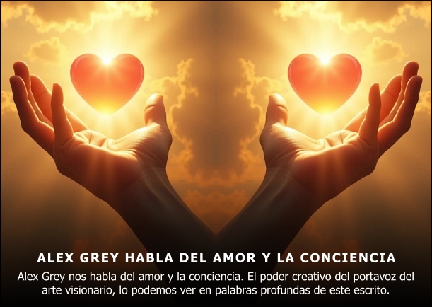 Imagen; Alex Grey habla del arte, el amor y la conciencia; Alex Grey