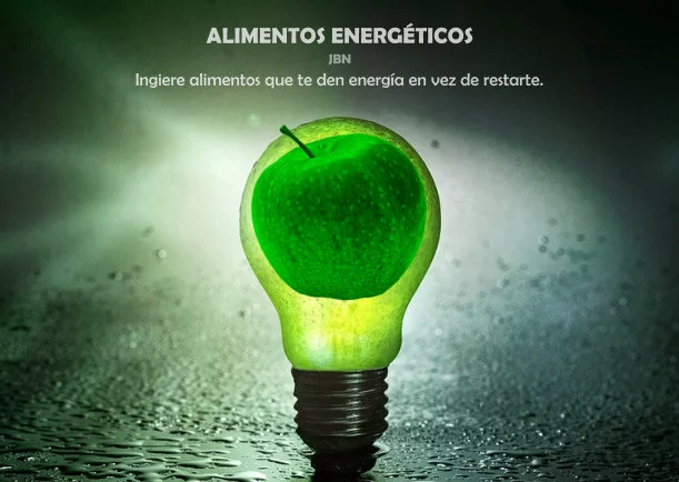 Imagen del escrito; Alimentos energéticos, de Leo Alcala