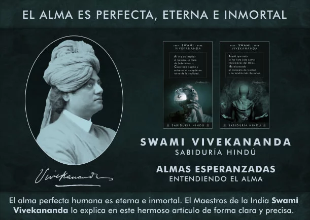 Imagen del escrito; El alma perfecta humana es eterna e inmortal, de Swami Vivekananda