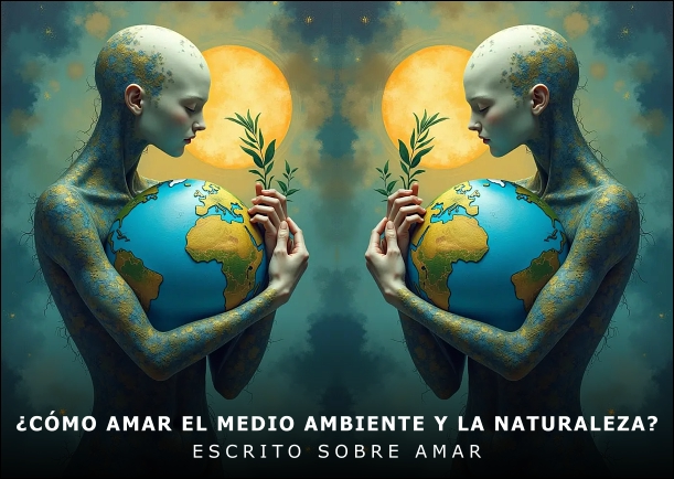 Imagen del escrito; Amar el medio ambiente y la naturaleza, de Omraam Mikhael