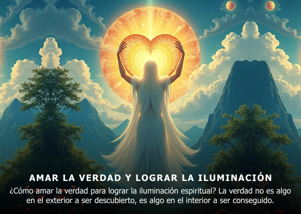 Imagen del escrito; Amar la verdad y lograr la iluminación espiritual, de Osho