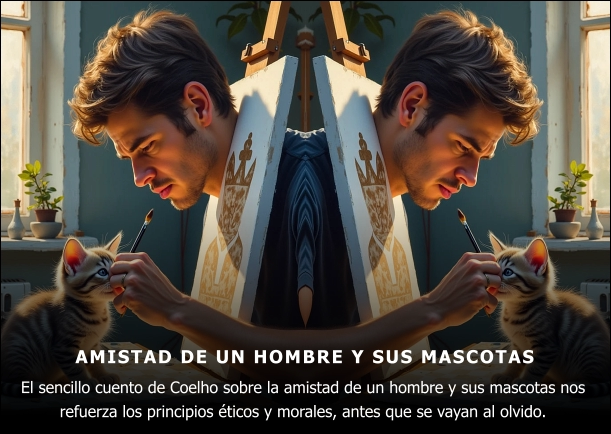 Amistad de un hombre y sus mascotas - POR: PAULO COELHO