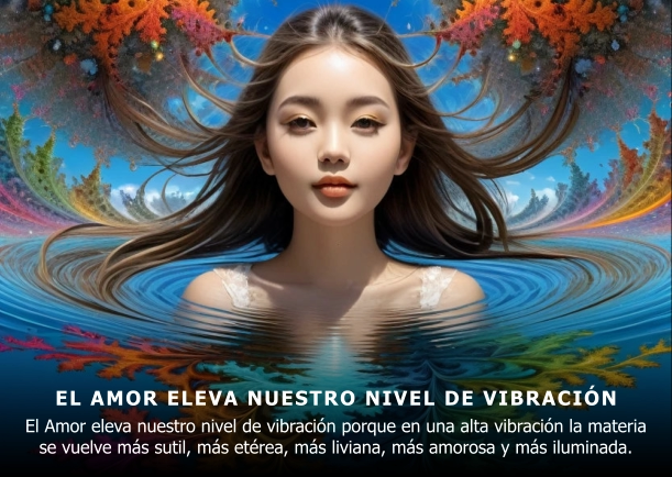 Imagen; El Amor eleva nuestro nivel de vibración; Elizabeth Gilchrist B