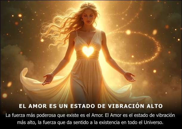 Imagen del escrito; El Amor es el estado de vibración más alto, de Elizabeth Gilchrist B