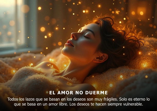 Imagen del escrito; El amor no duerme, de Anthony De Mello