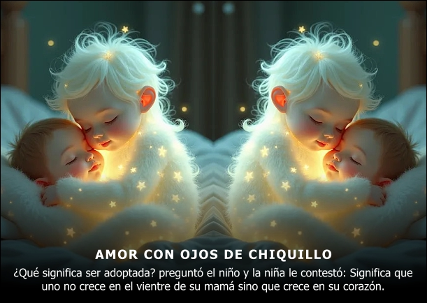 Imagen; Amor con ojos de chiquillo; Sobre El Amor