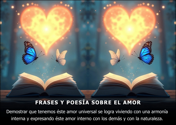 Imagen; El amor poema; Despertar Consciencia