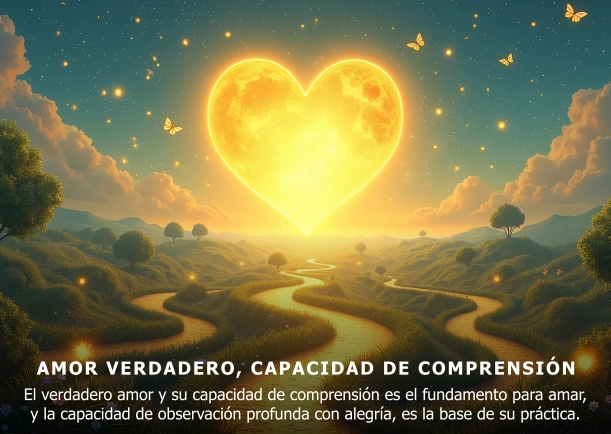 Imagen del escrito; Amor verdadero, capacidad de comprensión, de Thich Nhat Hanh