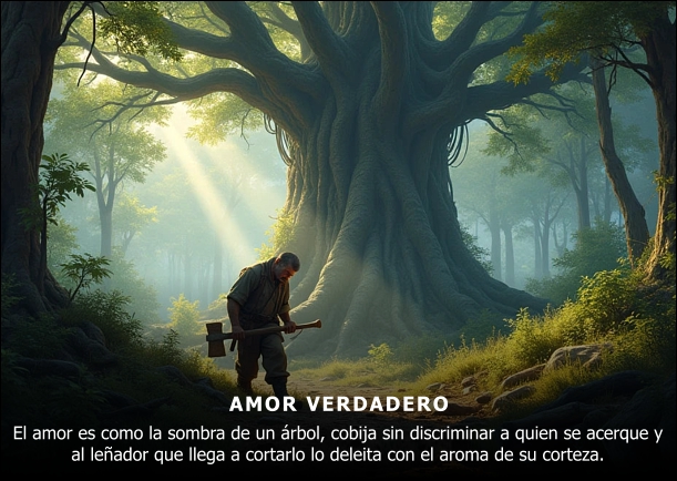 Imagen del escrito; Amor verdadero, de Jebuna