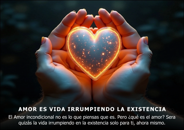 Imagen; Amor es vida irrumpiendo la existencia; Ucdm