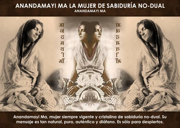 Imagen del escrito; Anandamayi Ma la mujer de sabiduría no-dual, de Anandamayi Ma