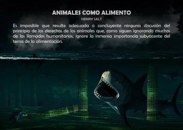 Imagen del escrito; Animales como alimento, de Henry Salt