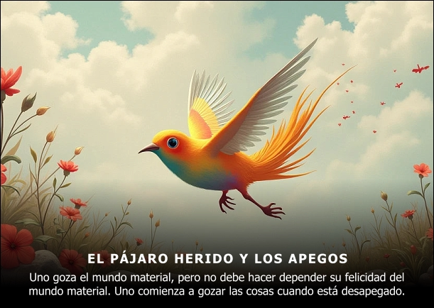 Imagen; El pájaro herido y los apegos; Anthony De Mello