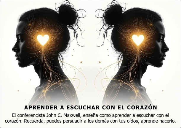 Imagen; Aprender a escuchar con el corazón; John Calvin Maxwell