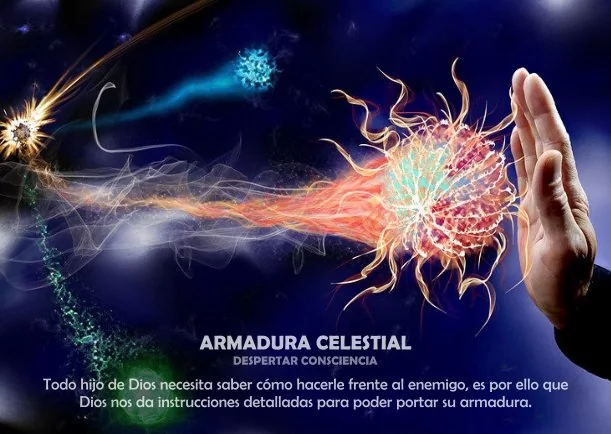 Imagen del escrito; Frases sobre la armadura celestial, de Jbn Lie