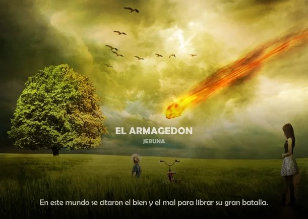 Imagen del escrito; El Armagedón, de Jebuna