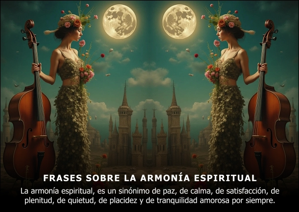 Imagen; Armonía espiritual; Despertar Consciencia