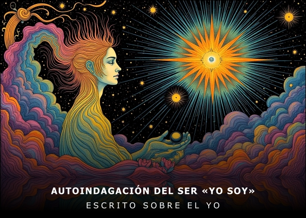 Imagen del escrito; Auto-indagación del ser «YO SOY», de Mooji