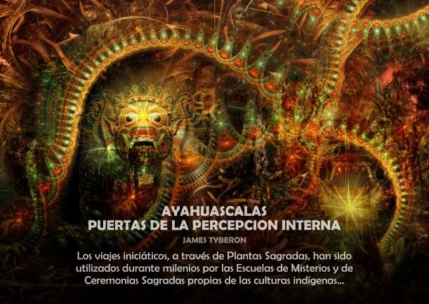 Ayahuascalas puertas de la percepción interna - POR: JAMES TYBERON