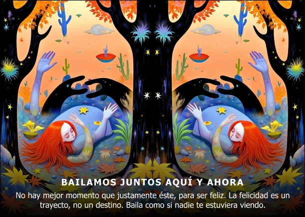 Imagen del escrito; Bailamos juntos, de Anthony De Mello