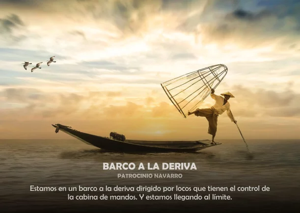 Imagen del escrito; Barco a la deriva, de Patrocinio Navarro