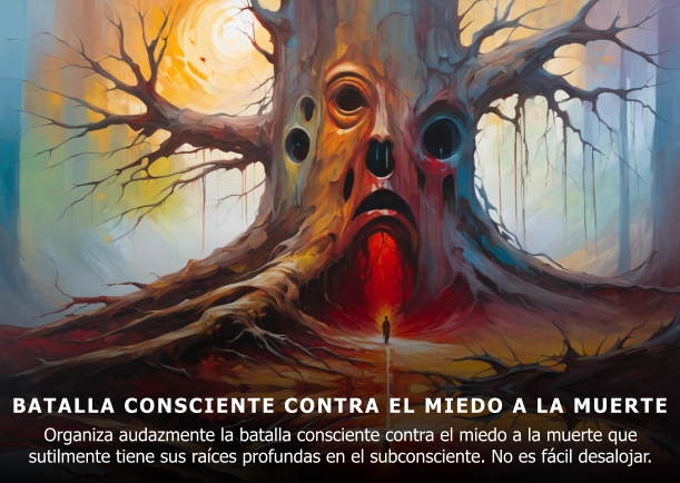 Imagen; Batalla consciente contra el miedo a la muerte; Sri Aurobindo