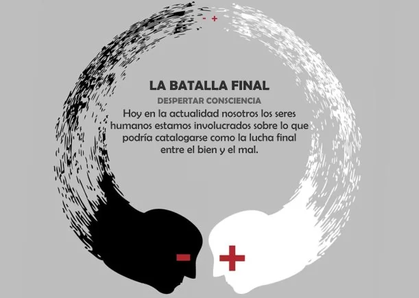 Imagen del escrito; Frases sobre la batalla final, de Jbn Lie