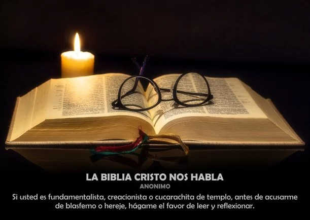 Imagen; La biblia Cristo nos habla; Cristianos Originarios