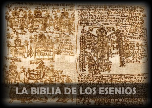 Imagen del escrito; La biblia de los esenios, de Akashicos