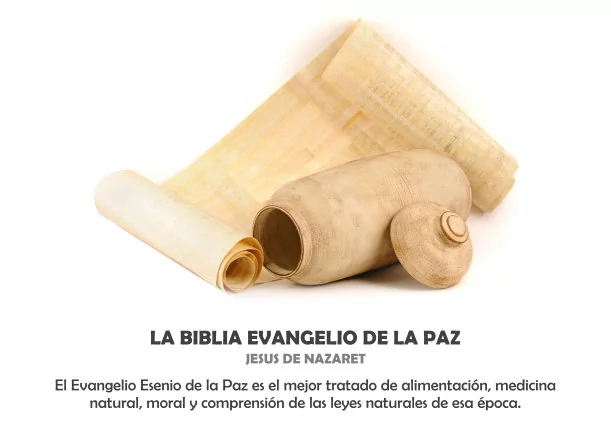 Imagen del escrito; La biblia evangelio de la paz, de La Biblia