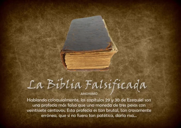 La biblia falsificada - POR: JBN LIE