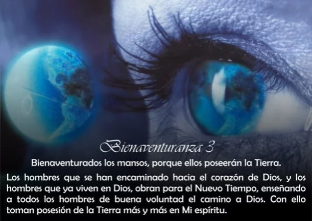 Imagen del escrito; Bienaventuranza # 3, de Sobre Jesus