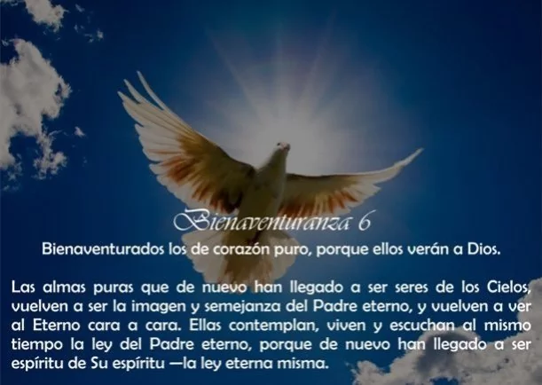 Imagen del escrito; Bienaventuranza # 6, de Jbn Lie